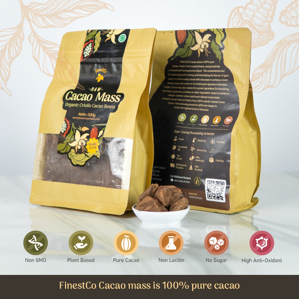 Raw Cacao Mass by FinestCo