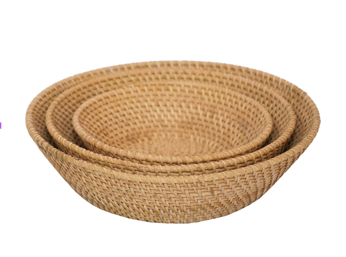 Serving Bowl 2 Set by Riani Rattan