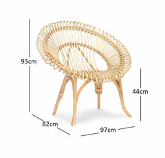 Shanghai Rattan Chair by Rotanku