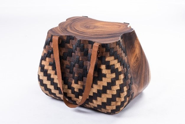 Woven Bag Stool